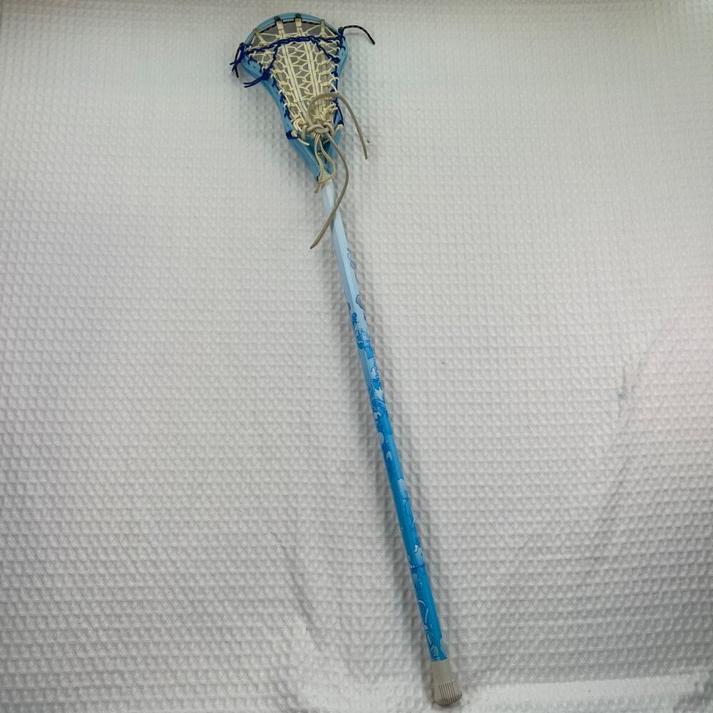 Maverik Twist Complete Women’s Lacrosse Stick 42” Blue White Strung